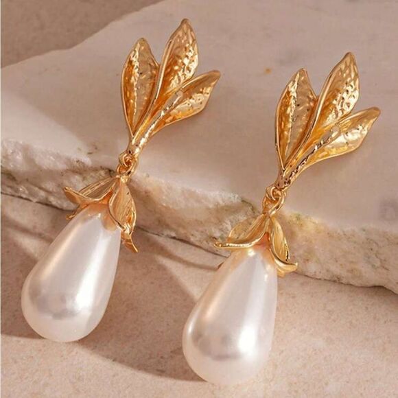 Vintage style drop earrings M127 - Picture 1 of 5